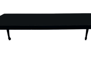 Tablón de madera negro